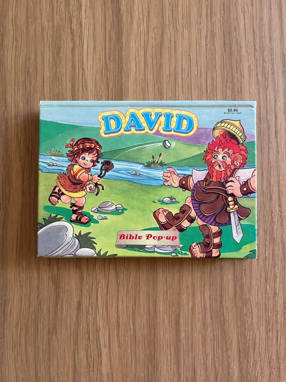 David, Bible Pop Up Book, board book